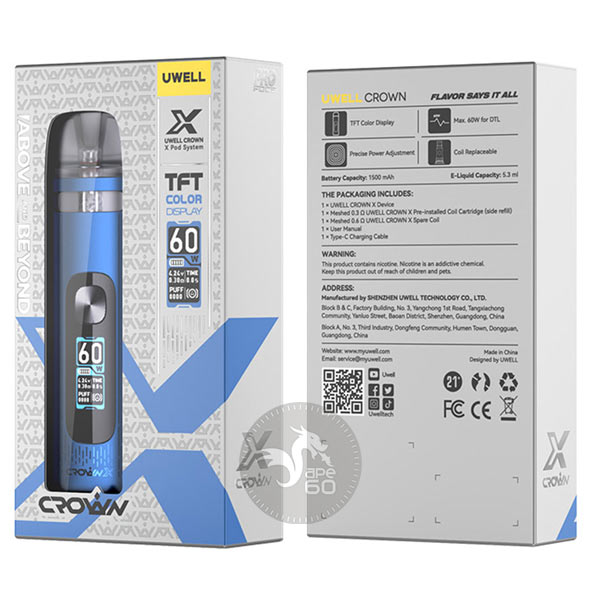 خرید پاد ماد کراون ایکس یوول UWELL CROWN X