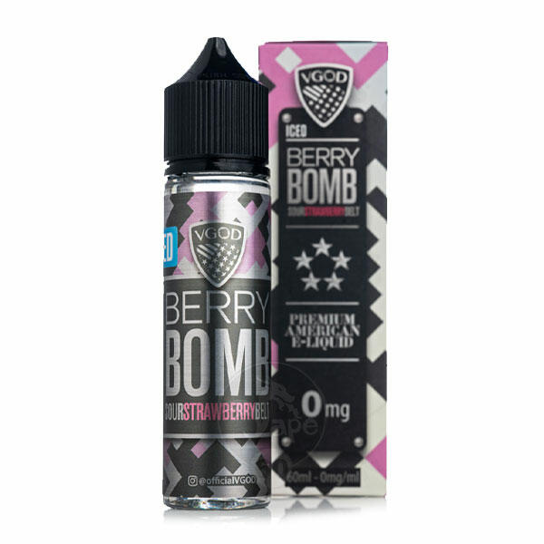 خرید جویس بمب توت فرنگی یخ ویگاد (60میل) VGOD BERRY BOMB ICED
