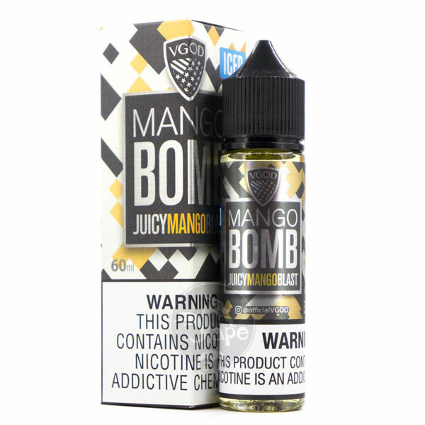 خرید جویس بمب انبه یخ ویگاد (60میل) VGOD ICED MANGO BOMB