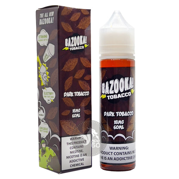 خرید جویس تنباکو تلخ بازوکا (60 میل) BAZOOKA DARK TOBACCO