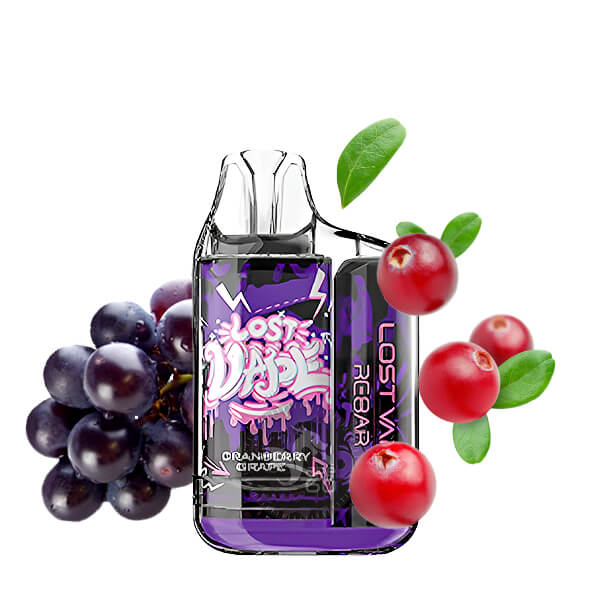 پاد یک بار مصرف ریبار 4000 لاست ویپ 4000 LOST VAPE REBAR خرید پاد یک بار مصرف ریبار 4000 لاست ویپ 4000 LOST VAPE REBAR طعم Cranberry Grape