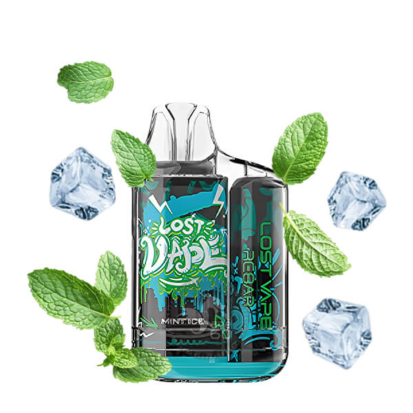 پاد یک بار مصرف ریبار 4000 لاست ویپ 4000 LOST VAPE REBAR خرید پاد یک بار مصرف ریبار 4000 لاست ویپ 4000 LOST VAPE REBAR طعم Mint Ice