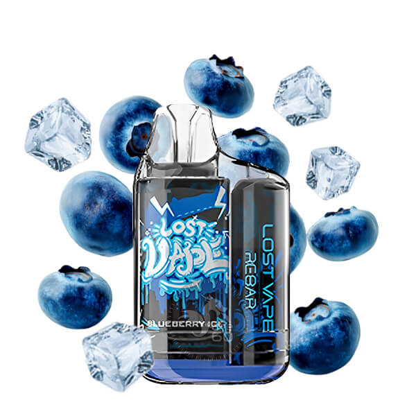 پاد یک بار مصرف ریبار 4000 لاست ویپ 4000 LOST VAPE REBAR خرید پاد یک بار مصرف ریبار 4000 لاست ویپ 4000 LOST VAPE REBAR طعم Blueberry Ice