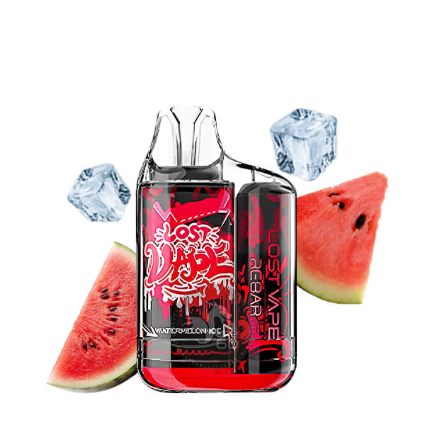 پاد یک بار مصرف ریبار 4000 لاست ویپ 4000 LOST VAPE REBAR خرید پاد یک بار مصرف ریبار 4000 لاست ویپ 4000 LOST VAPE REBAR طعم WATERMELON ICE