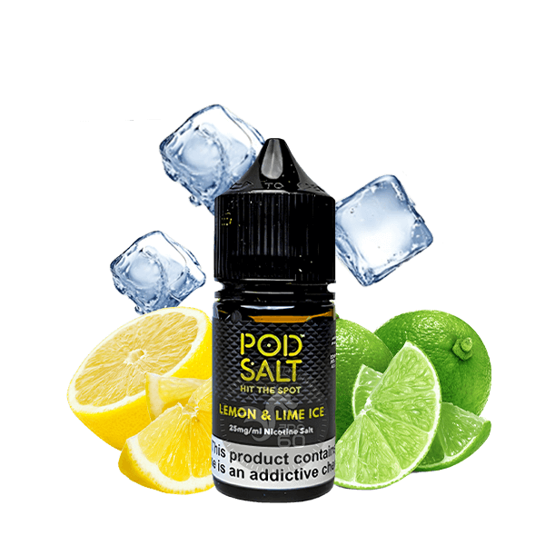 خرید سالت لیمو یخ پاد سالت (30میل) POD SALT CORE LEMON & LIME ICE
