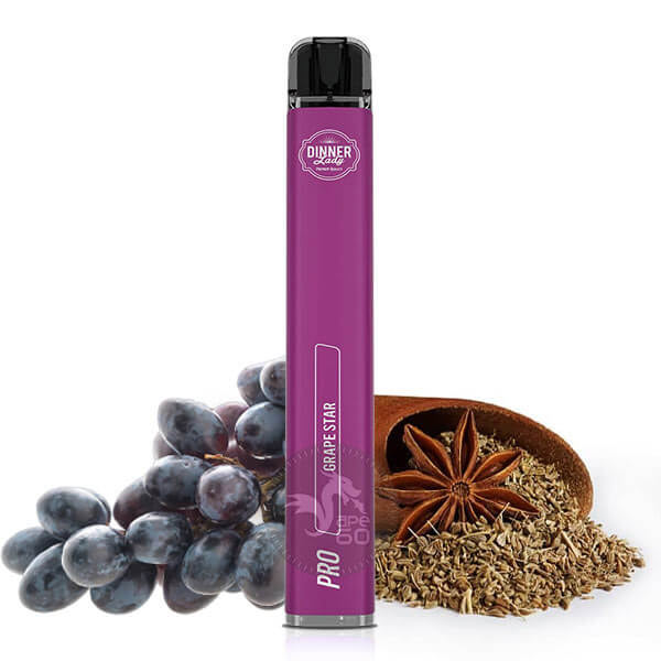خرید پاد یک بار مصرف پرو دینرلیدی DINNER LADY DISPOSABLE VAPE PEN PRO