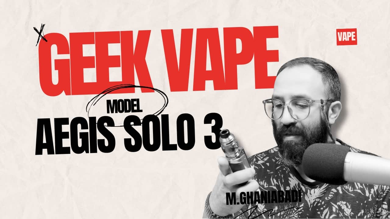 ویپ ایجیس سولو 3 گیک ویپ GEEK VAPE AEGIS SOLO 3 (Built-in Battery)