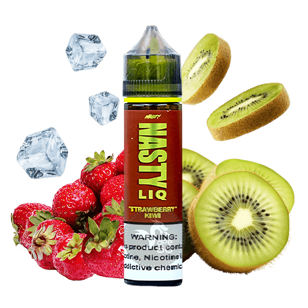 خرید جویس توت فرنگی کیوی یخ نستی (60میل) NASTY LIQ STRAWBERRY KIWI