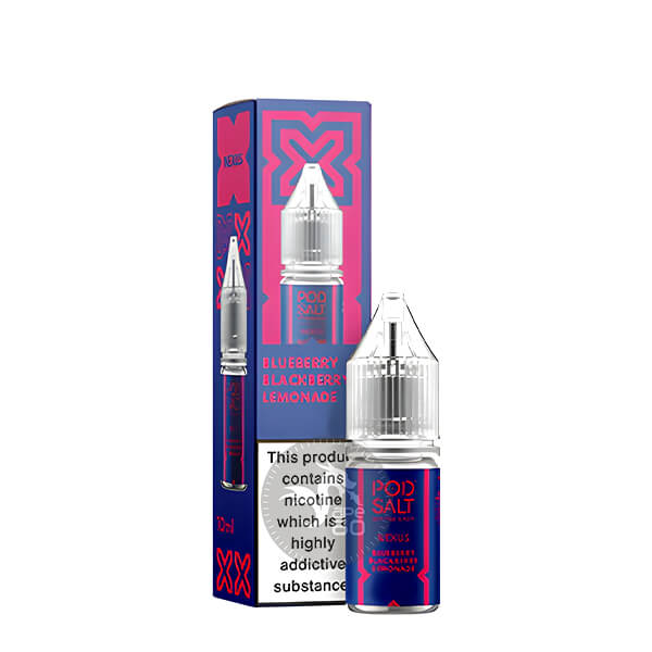 خرید سالت های 10میل پاد سالت (سری نکسوس) در طعم‌های مختلف POD SALT NEXUS 10ML طعم Blueberry Blackberry Lemonade