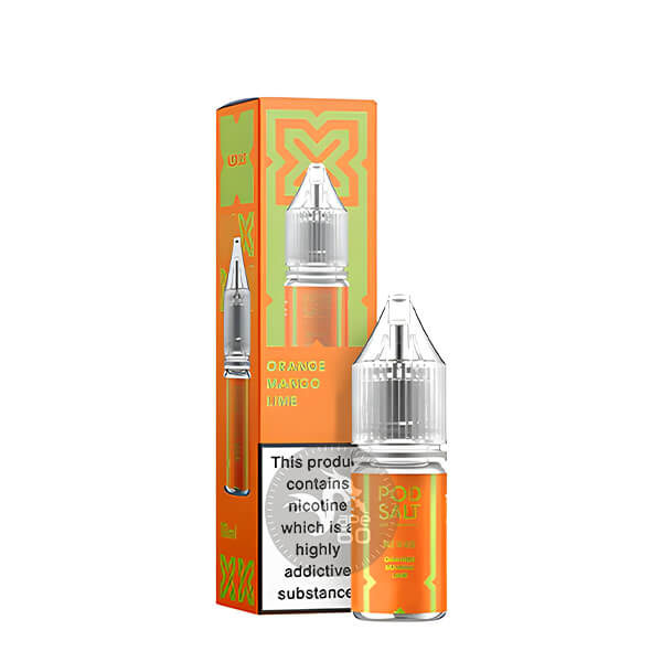 خرید سالت های 10میل پاد سالت (سری نکسوس) در طعم‌های مختلف POD SALT NEXUS 10ML طعم Orange Mango Lime