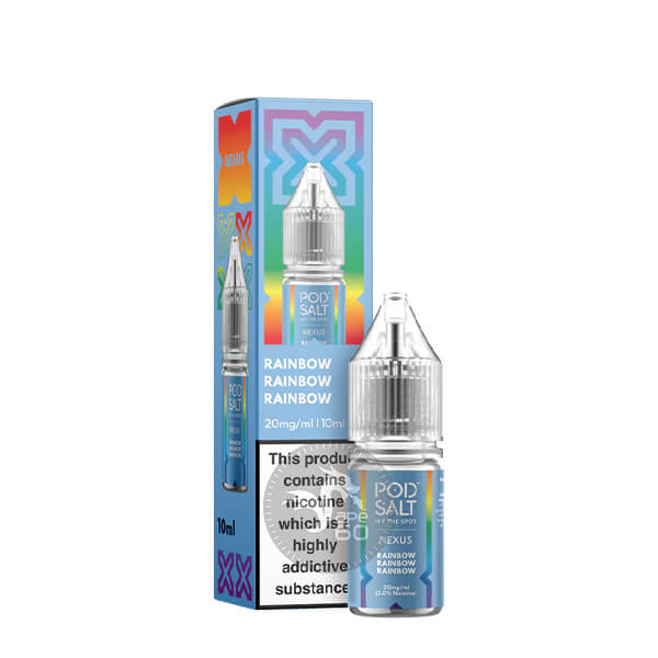 خرید سالت های 10میل پاد سالت (سری نکسوس) در طعم‌های مختلف POD SALT NEXUS 10ML طعم Rainbow