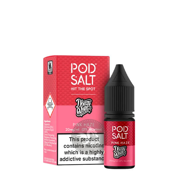 خرید سالت های 10میل پاد سالت (سری فیوژن) در طعم های مختلف POD SALT FUSION 10ML طعم Pink Haze