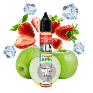 خرید سالت توت فرنگی سیب یخ ویگاد (30میل) VGOD MIX ICED STRAWBERRY APPLE
