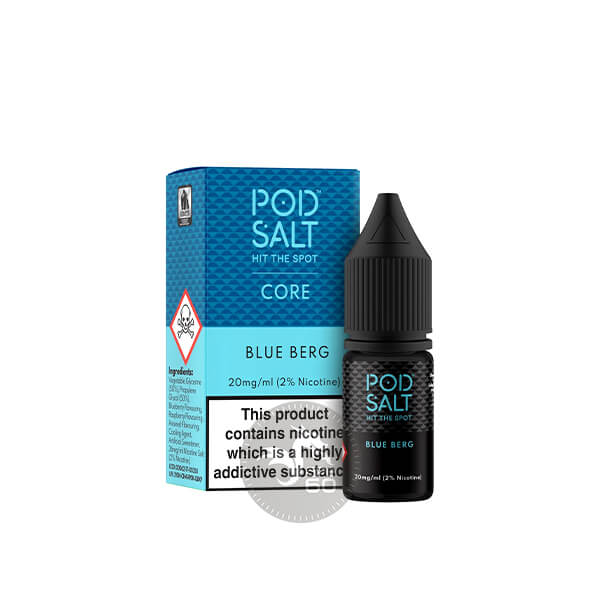 خرید سالت های 10میل پاد سالت (سری کُر) در طعم های مختلف POD SALT CORE 10ML طعم Blue Berg