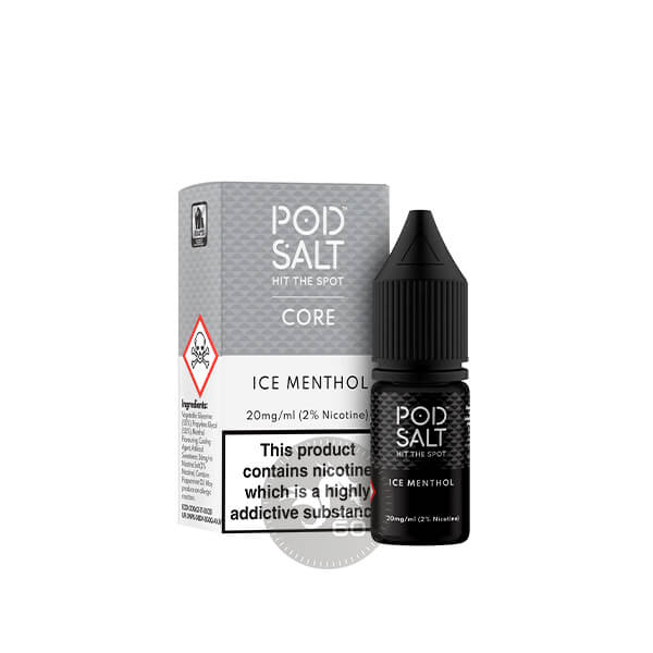 خرید سالت های 10میل پاد سالت (سری کُر) در طعم های مختلف POD SALT CORE 10ML طعم Ice Menthol