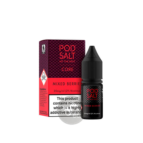 خرید سالت های 10میل پاد سالت (سری کُر) در طعم های مختلف POD SALT CORE 10ML طعم Mixed Berries