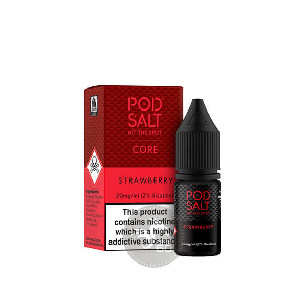 خرید سالت های 10میل پاد سالت (سری کُر) در طعم های مختلف POD SALT CORE 10ML طعم Strawberry