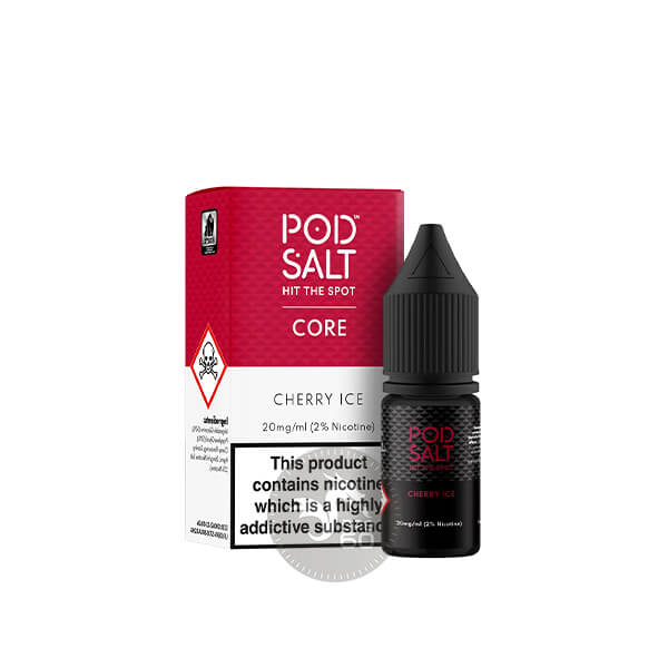 خرید سالت های 10میل پاد سالت (سری کُر) در طعم های مختلف POD SALT CORE 10ML طعم Cherry Ice