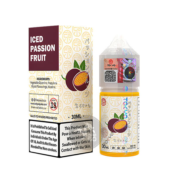 خرید سالت پشن فروت یخ توکیو (30میل) TOKYO ICED PASSION FRUIT
