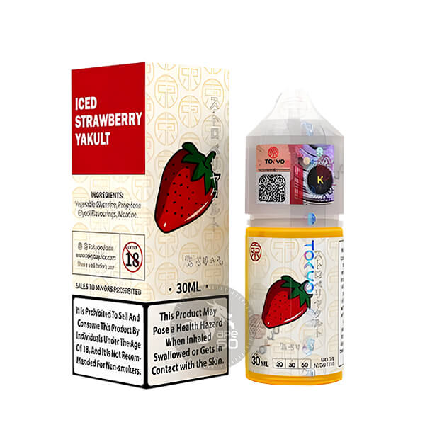 خرید سالت یاکولت توت فرنگی یخ توکیو (30میل) TOKYO ICED STRAWBERRY YAKULT