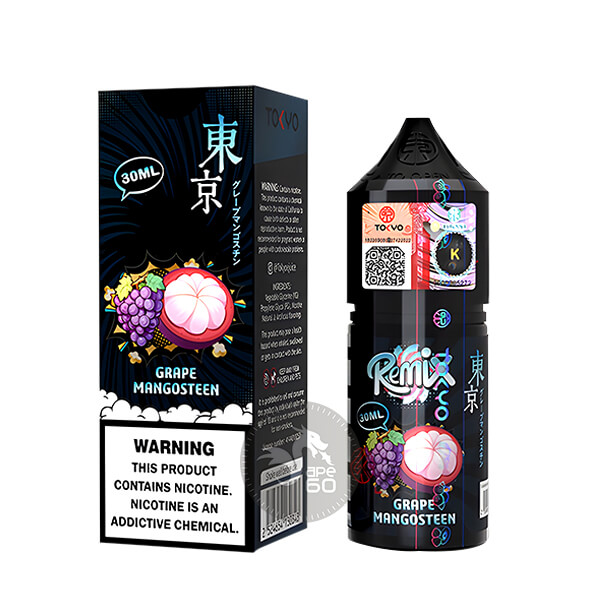خرید سالت انگور منگوستین توکیو (30میل) TOKYO REMIX GRAPE MANGOSTEEN