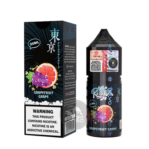 خرید سالت گریپ فروت انگور توکیو (30میل) TOKYO REMIX GRAPEFRUIT GRAPE