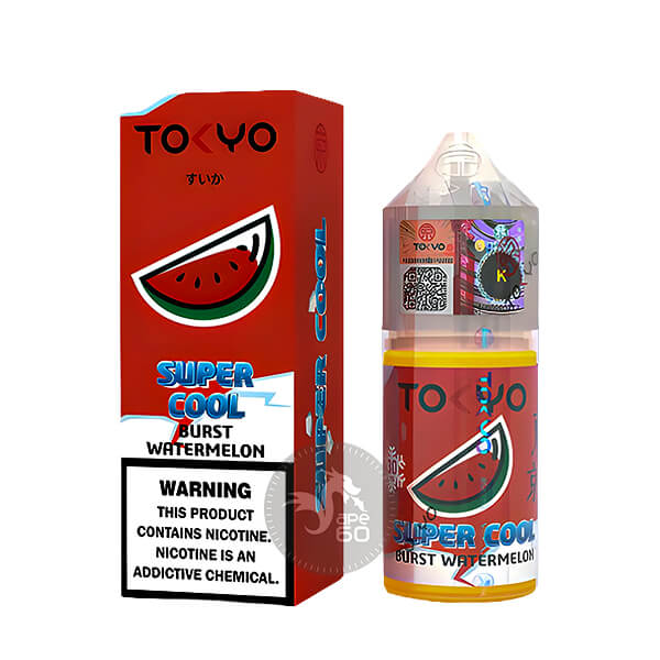 خرید سالت هندوانه یخ توکیو (30میل) TOKYO SUPER COOL BURST WATERMELON