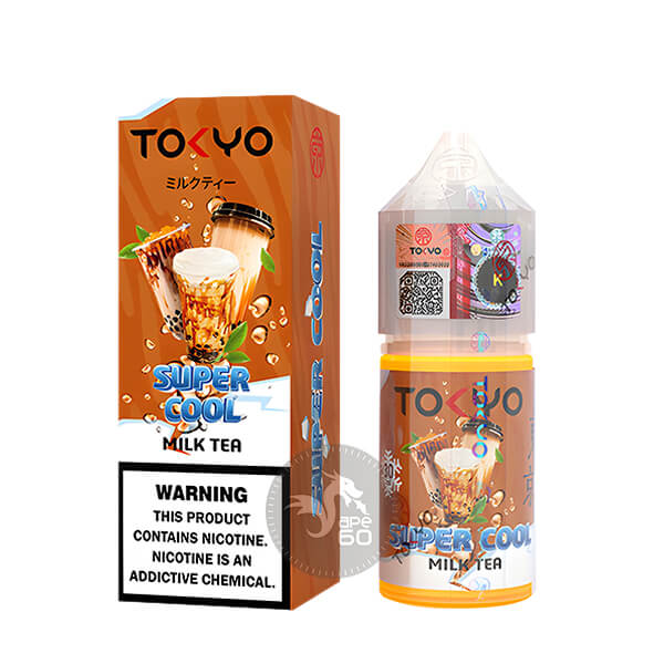 خرید سالت شیر چای یخ توکیو (30میل) TOKYO SUPER COOL MILK TEA