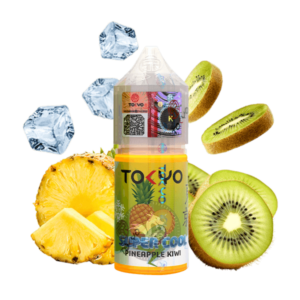 خرید سالت آناناس کیوی یخ توکیو (30میل) TOKYO SUPER COOL PINEAPPLE KIWI