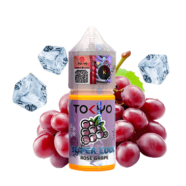 خرید سالت انگور قرمز یخ توکیو (30میل) TOKYO SUPER COOL ROSE GRAPE