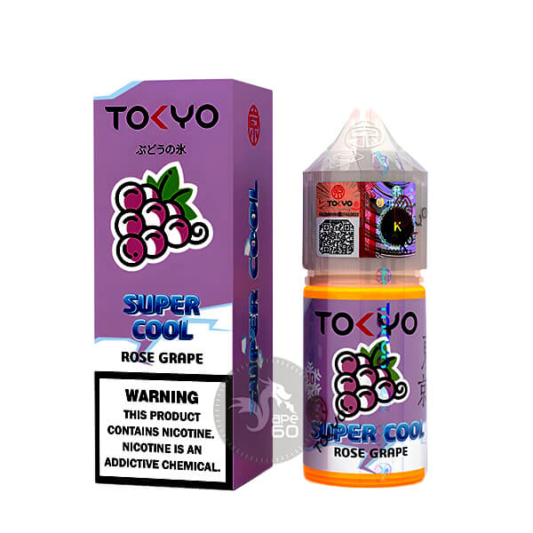 خرید سالت انگور قرمز یخ توکیو (30میل) TOKYO SUPER COOL ROSE GRAPE