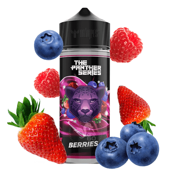 خرید جویس توت فرنگی تمشک بلوبری دکتر ویپز (120میل) DR VAPES BERRIES