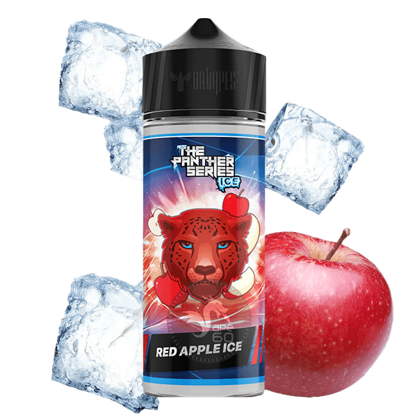 خرید جویس سیب قرمز یخ دکتر ویپز (120میل) DR VAPES RED APPLE ICE