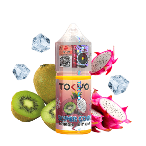 خرید سالت دراگون فروت کیوی یخ توکیو (30میل) TOKYO SUPER COOL DRAGON FRUIT KIWI
