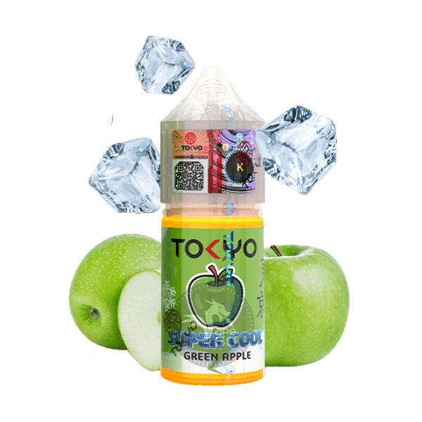خرید سالت سیب سبز یخ توکیو (30میل) TOKYO SUPER COOL GREEN APPLE