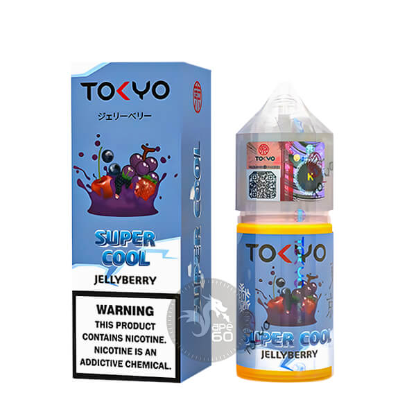 خرید سالت ژله توت فرنگی یخ توکیو (30میل) TOKYO SUPER COOL JELLY BERRY