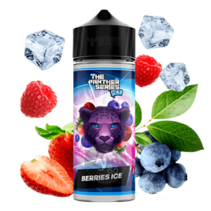 خرید جویس توت فرنگی تمشک یخ دکتر ویپز (120میل) DR VAPES BERRIES ICE