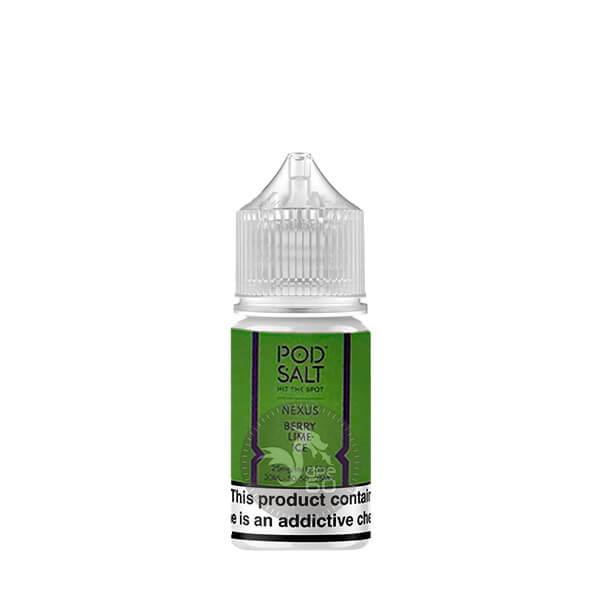 خرید سالت توت فرنگی لیمو یخ پاد سالت (30میل) POD SALT NEXUS BERRY LIME ICE