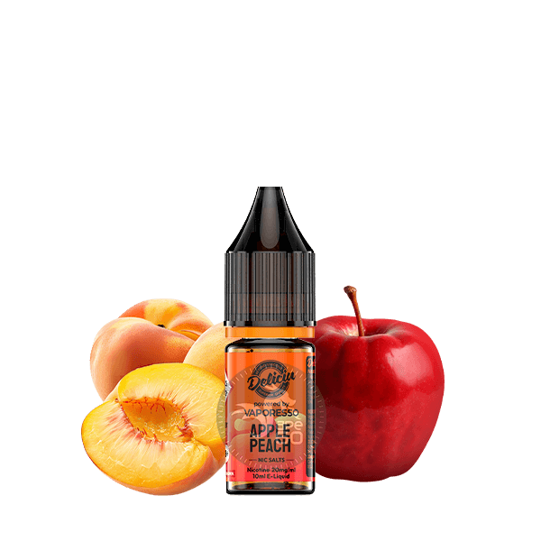 خرید سالت سیب هلو ویپرسو (10میل) VAPORESSO DELICIU APPLE PEACH