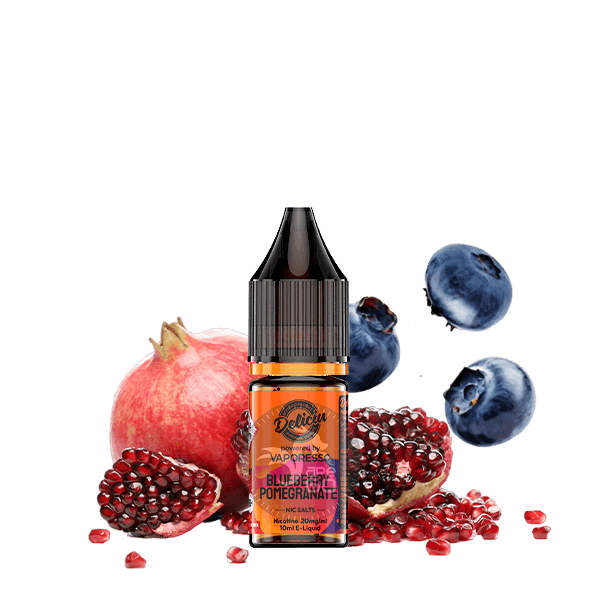 خرید سالت بلوبری انار ویپرسو (10میل) VAPORESSO DELICIU BLUEBERRY POMEGRANATE