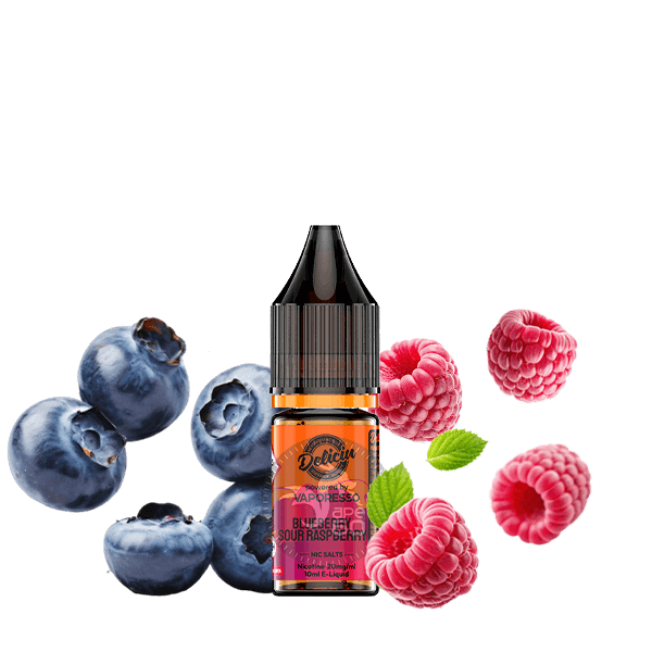 خرید سالت بلوبری تمشک ویپرسو (10میل) VAPORESSO DELICIU BLUEBERRY SOUR RASPBERRY