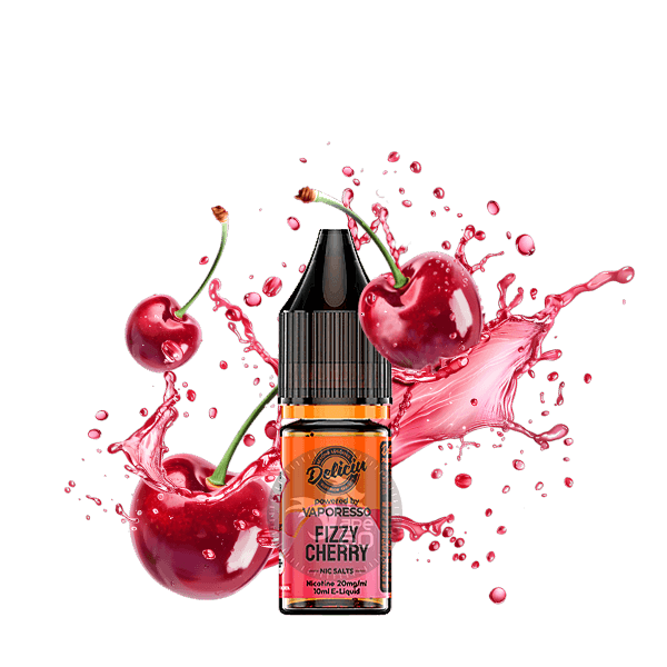خرید سالت گیلاس ویپرسو (10میل) VAPORESSO DELICIU FIZZY CHERRY