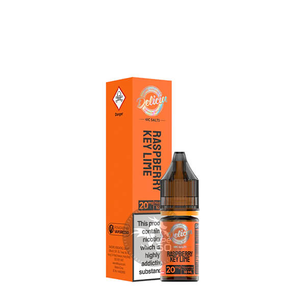 خرید سالت لیمو تمشک ویپرسو (10میل) VAPORESSO DELICIU RASPBERRY KEY LIME