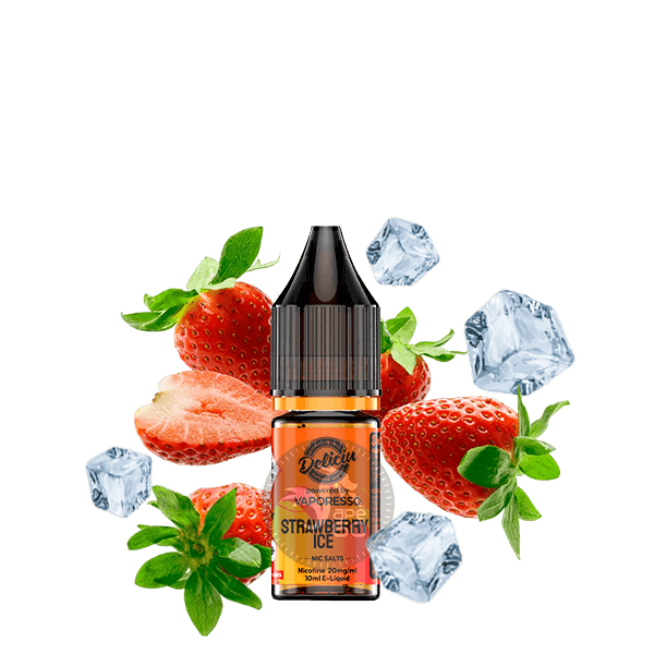 خرید سالت توت فرنگی یخ ویپرسو (10میل) VAPORESSO DELICIU STRAWBERRY ICE