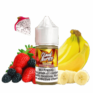 خرید سالت موز دراگون فروت تمشک کلود نوردز (30میل) CLOUD NURDZ BANANA DRAGON BERRY