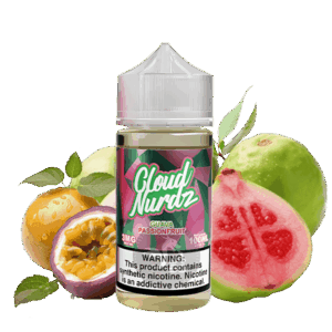 خرید جویس گواوا پشن فروت کلود نوردز (100میل) CLOUD NURDZ GUAVA PASSION FRUIT