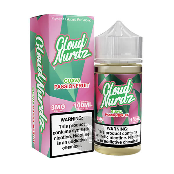 خرید جویس گواوا پشن فروت کلود نوردز (100میل) CLOUD NURDZ GUAVA PASSION FRUIT