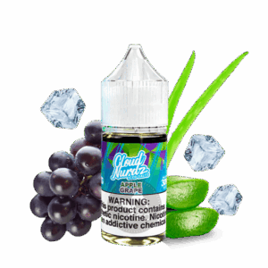 خرید سالت آلوئه ورا انگور یخ کلود نوردز (30میل) CLOUD NURDZ ICED ALOE GRAPE