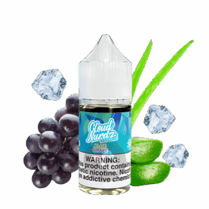 خرید سالت آلوئه ورا انگور یخ کلود نوردز (30میل) CLOUD NURDZ ICED ALOE GRAPE