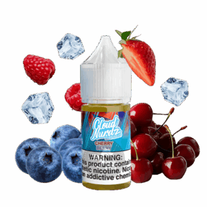 خرید سالت گیلاس تمشک یخ کلود نوردز (30میل) CLOUD NURDZ ICED CHERRY BERRY